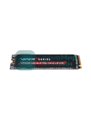 Накопитель SSD Patriot Viper VP4300 Lite, 2Tb, PCIe 4.0 x4, M.2 2280, NVMe, R/W 7400/6400, с радиатором