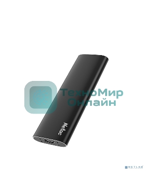Внешний SSD Netac Z SLIM, 1TB, USB 3.2 Gen 2 Type-C, R/W 550/480, черный