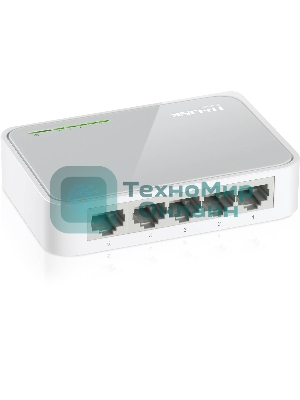 Коммутатор TP-Link SOHO TL-SF1005D Коммутатор 5-port 10/100M mini Desktop Switch, 5 10/100M RJ45 ports, Plastic case