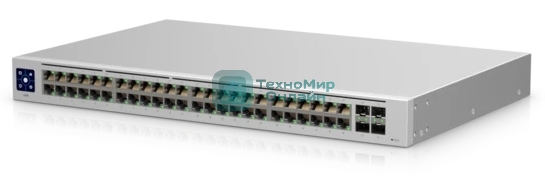 Коммутатор в стойку UniFi Switch 48 Gen2 USW-48-EU Ubiquiti 48х 1G RJ45, 4х SFP