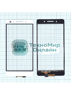 Сенсорное стекло (тачскрин) для Huawei Honor 7, белое