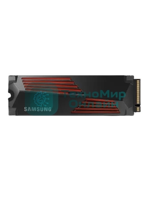 Накопитель SSD Samsung 990 PRO, 1000Gb, PCIe 4.0 x4, M.2 2280, NVMe, R/W 7450/6900, с радиатором