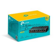 Коммутатор TP-Link LS1008G (L2) 8x1Гбит/с неуправляемый