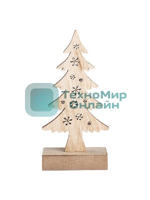 Деревянная фигурка Neon-night с подсветкой 