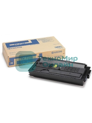 Картридж лазерный Kyocera TK-7105 (1T02P80NL0) черный для TASKalfa 3010i 20000 стр.