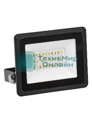 Прожектор светодиодный СДО 06-20 4000К IP65 черный IEK LPDO601-20-40-K02