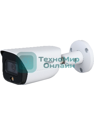 Видеокамера IP Dahua DH-IPC-HFW3249EP-AS-LED-0360B 3.6-3.6мм цветная корп.:белый
