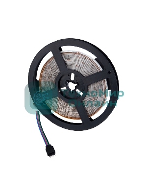 Комплект светодиодной ленты 5 м с блоком питания и RGb контроллером IP65, свечение RGb LAMPER