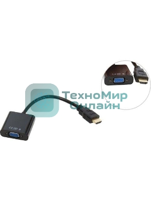 Переходник Telecom Кабель-переходник (TA558) HDMI(M) -> VGA(F) 6937510859436 /6926123463055 