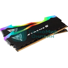 Оперативная память Patriot Viper Xtreme 5, DDR5, 32GB (2x16GB), 7600MHz, CL36, DIMM, с радиаторами, RGB, черный