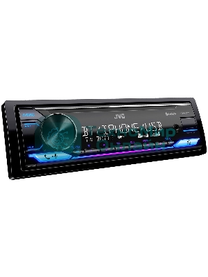 Автомагнитола JVC KD-X482BT, 1 DIN, Bluetooth, USB Type-A, AUX, съёмная панель