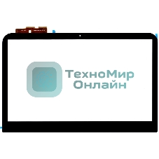 Сенсорное стекло (тачскрин) для Dell TCP14F71 V0.2, черный