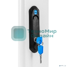 Шкаф коммутационный ЦМО (ШРН-9.500) настенный 9U 600x529 мм пер. дв. стекл. 200 кг серый 470 мм 180 град.