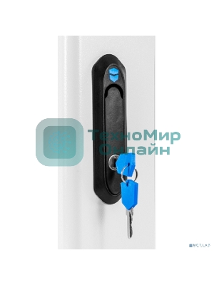 Шкаф коммутационный ЦМО (ШРН-9.500) настенный 9U 600x529 мм пер. дв. стекл. 200 кг серый 470 мм 180 град.