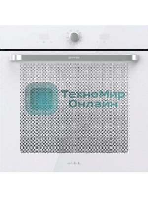 Духовой шкаф Gorenje BOS6737SYW, 77л, дверца с 2 стеклами, белый