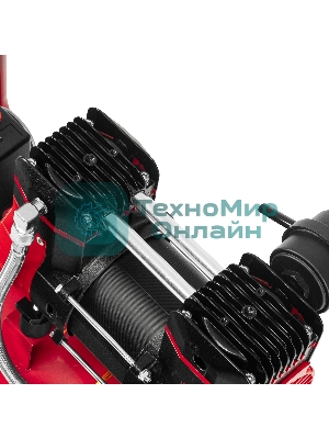 Компрессор безмасляный малошумный SPC 1500/24, 1500 Вт, ресивер 24 л, 260 л/мин MTX