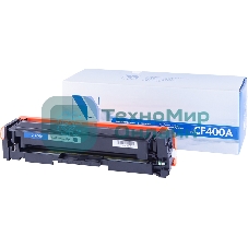 Картридж лазерный NVPrint совместимый HP Laser Jet Pro M252, MFP M277 CF400A Black (1500k)