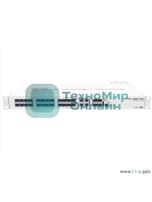 Коммутатор 20PORT SFP 4SFP+ CRS328-4C-20S-4S+RM MIKROTIK