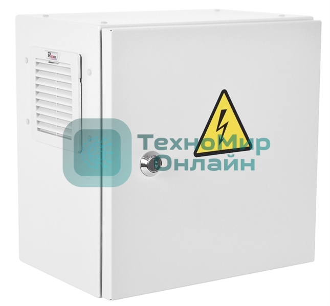 Шкаф ЭКОНОМ уличный всепогодный настенный укомплектованный (В500 Ш500 Г250), комплектация T1-IP54