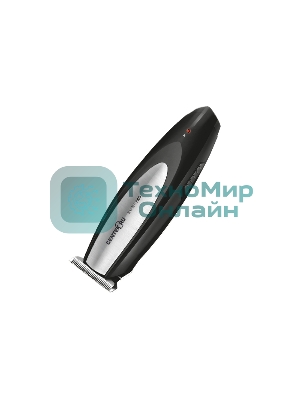 Машинка для стрижки Centek CT-2134 (чер/сталь) 3 насадки, USB зарядка, время работы 55 мин