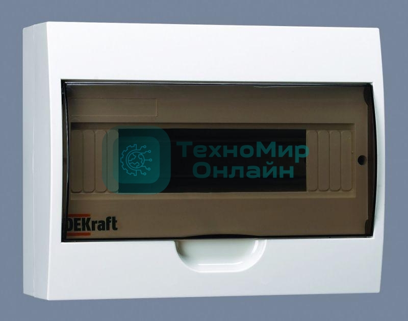 Корпус пластиковый навесной 12мод. IP41 ЩРН-П-12 DEKraft 31011DEK