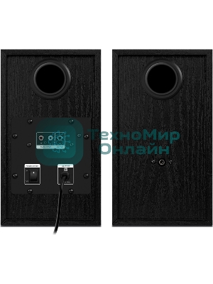 Акустическая система SVEN SPS-614 2.0 (2x20W, Bluetooth, дерево, black)