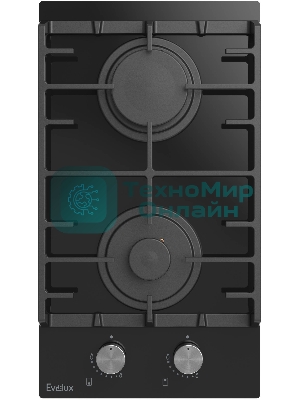 Варочная панель газовая Evelux HEG 300 BG