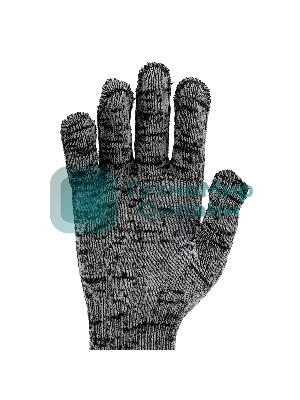 Перчатки трикотажные, меланж, 10 класс Россия