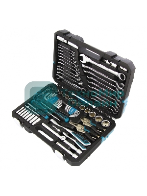 Набор инструментов Gross 14148 78 пред., 120 зубьев, CrV, 1/4, 1/2