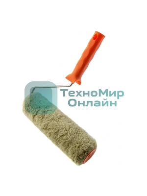 Валик Сибртех Фасадные работы, 250мм, ворс 18мм, D 48мм, D ручки 6 мм, полиакрил, полиэстер