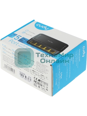 Коммутатор Cudy FS105D (L2) 5x100 Мбит/с неуправляемый