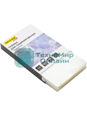 Пленка для ламинирования Silwerhof 100мкм A6 (100 шт) глянцевая 111x154 мм Daily