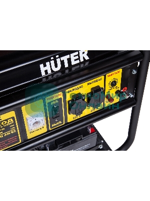 Электрогенератор бензиновый Huter DY6500LX, 5.5 кВт, 71 дБ, 89 кг