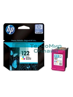 Картридж струйный HP 122 CH562HE многоцветный для HP DJ 1050A/2050A/3000 (100 стр.)