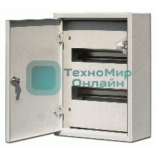 Корпус металлический навесной 400х300х120 24мод. IP31 ЩРН-24 DEKraft 30203DEK