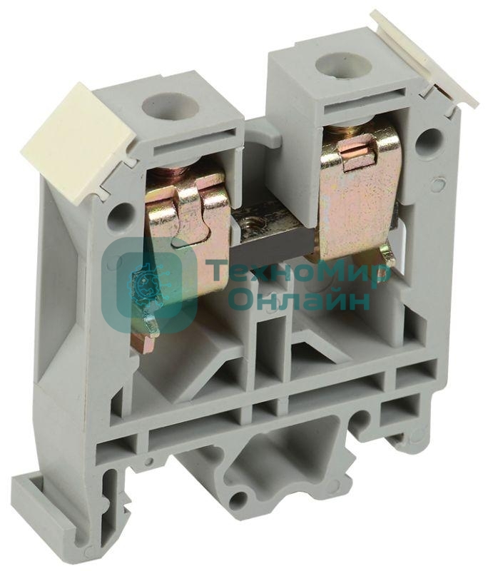 Зажим наборный IEK YZN10-006-K03 ЗНИ-6 мм2 (JXB 50 А) серый