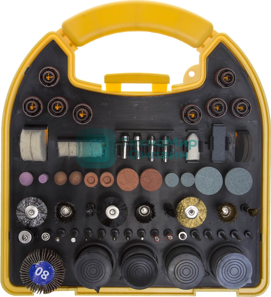 Набор STAYER MASTER 29900-H186 мини-насадок для гравировальных машин 186шт. пластиковый кейс