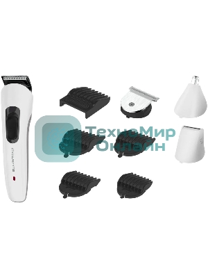 Триммер Rowenta TN8961F4 белый (насадок в компл:7шт)