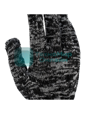 Перчатки трикотажные, меланж, 10 класс Россия