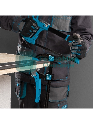 Струбцина реечная Gross быстрозажимная, металлический корпус, рычажный храповый механизм, 12