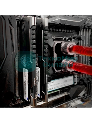 Оперативная память Patriot Viper Steel, DDR4, 16GB (1x16 GB), 3200 MHz, CL16, DIMM, радиатор, черный