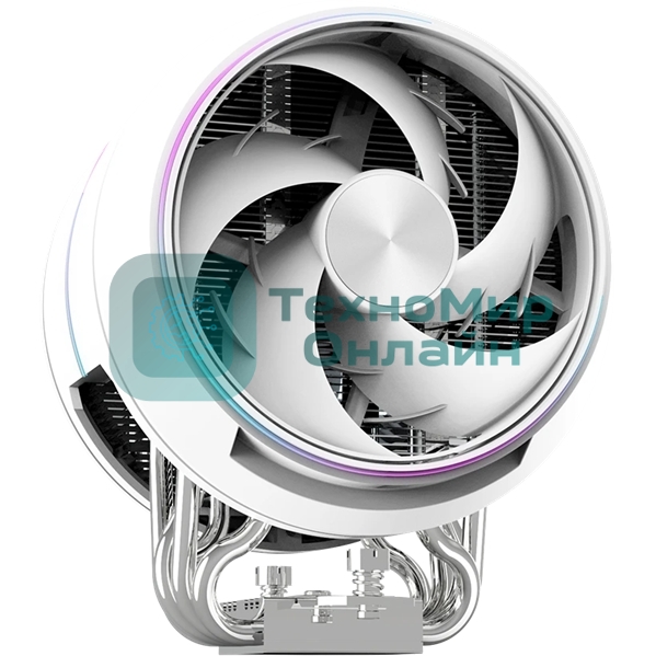 Кулер для процессора ZALMAN ZET5 белый, 5 HEAT PIPES, 4-PIN PWM, 600-2000 RPM, 30.4 DBA MAX, HYDRO BEARING, FULL SOCKET SUPPORT