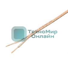 Акустический кабель Cablexpert CC-TC2x1,0-10M, прозрачный, 10 м, бухта