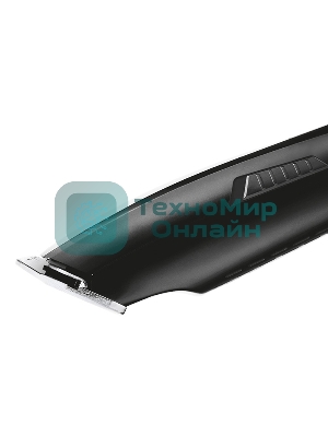 Машинка для стрижки Centek CT-2134 (чер/сталь) 3 насадки, USB зарядка, время работы 55 мин