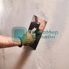 Гладилка нержавеющая Rexant 130х270 мм, пластиковая ручка