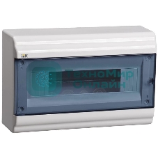 Бокс IEK MKP82-N-12-41-10 ЩРН-П-12 модулей навесн.пластик IP41 PRIME
