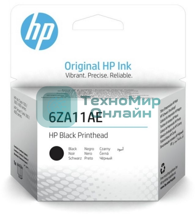 Печатающая головка HP черный Printhead