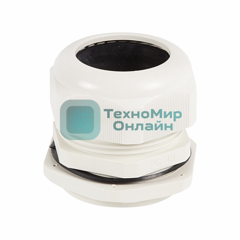 Кабельный ввод Rexant PG-48 (34-44 мм) серый