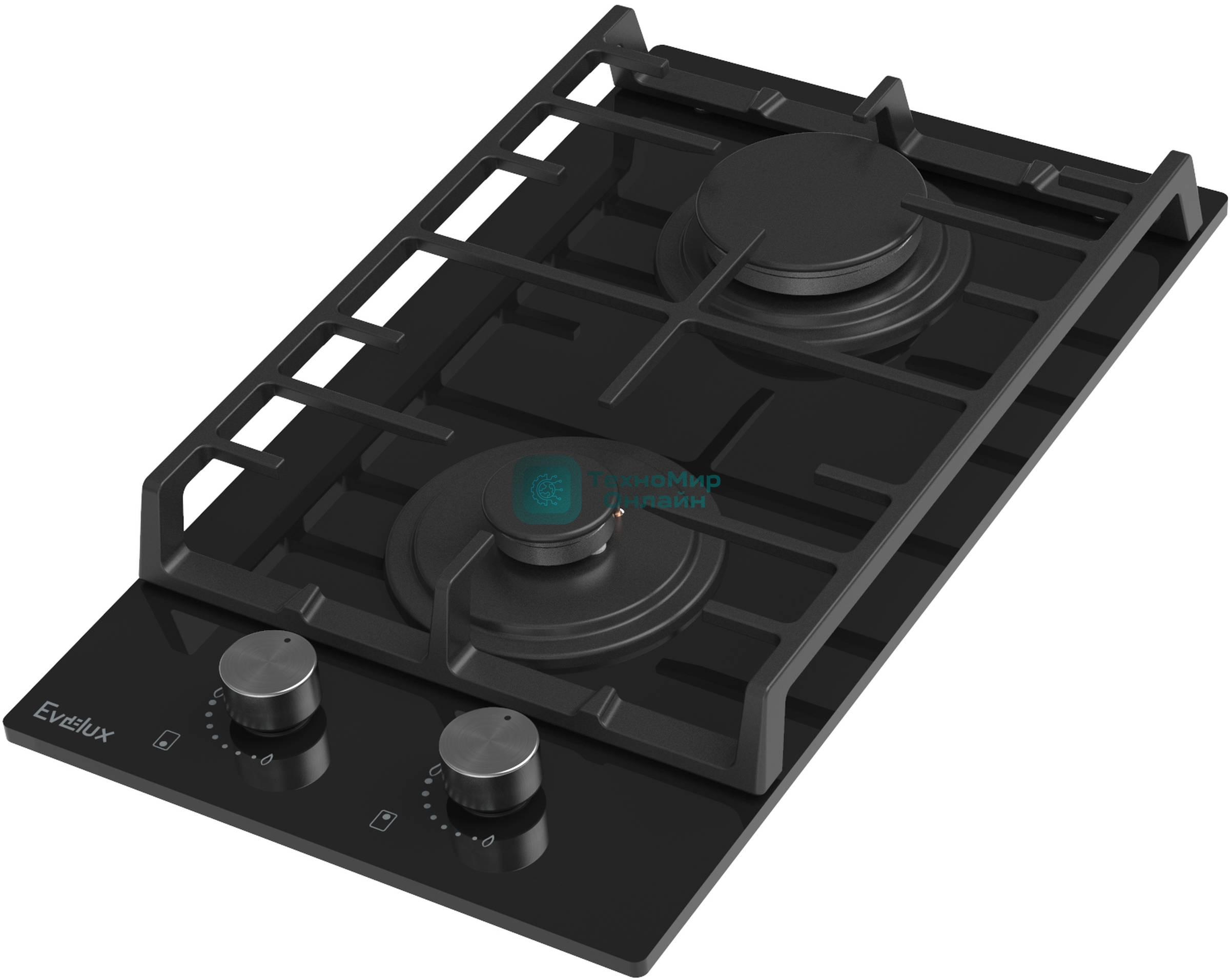 Варочная панель газовая Evelux HEG 300 BG