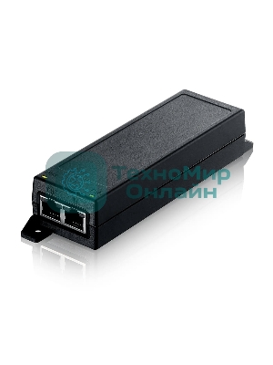 Инжектор Zyxel PoE12-30W, 802.3af/at (30 Вт), 2.5G